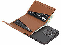 ; RFID-Kartenetuis, Kartenhalter Wallets mit Magsafe, braun, für bis zu 3 Karten kompatibel RFID-Kartenetuis, Kartenhalter Wallets mit Magsafe, braun, für bis zu 3 Karten kompatibel RFID-Kartenetuis, Kartenhalter Wallets mit Magsafe, braun, für bis zu 3 Karten kompatibel 