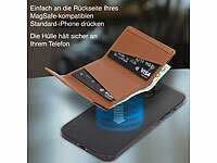 ; RFID-Kartenetuis, Kartenhalter Wallets mit Magsafe, braun, für bis zu 3 Karten kompatibel RFID-Kartenetuis, Kartenhalter Wallets mit Magsafe, braun, für bis zu 3 Karten kompatibel RFID-Kartenetuis, Kartenhalter Wallets mit Magsafe, braun, für bis zu 3 Karten kompatibel 