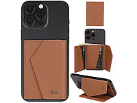 ; RFID-Kartenetuis, Kartenhalter Wallets mit Magsafe, braun, für bis zu 3 Karten kompatibel RFID-Kartenetuis, Kartenhalter Wallets mit Magsafe, braun, für bis zu 3 Karten kompatibel RFID-Kartenetuis, Kartenhalter Wallets mit Magsafe, braun, für bis zu 3 Karten kompatibel 