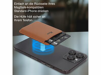 ; Kartenhalter-Wallet für iPhone mit MagSafe, klappbar, für 3 Karten Kartenhalter-Wallet für iPhone mit MagSafe, klappbar, für 3 Karten Kartenhalter-Wallet für iPhone mit MagSafe, klappbar, für 3 Karten 