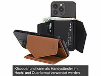 ; RFID-Kartenetuis, Kartenhalter Wallets mit Magsafe, braun, für bis zu 3 Karten kompatibel RFID-Kartenetuis, Kartenhalter Wallets mit Magsafe, braun, für bis zu 3 Karten kompatibel RFID-Kartenetuis, Kartenhalter Wallets mit Magsafe, braun, für bis zu 3 Karten kompatibel 