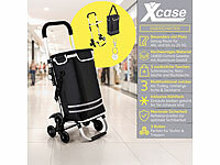 ; Faltbare Bollerwagen, 2in1-Einkaufs-Tasche mit abnehmbarem Trolley und Kühltasche Faltbare Bollerwagen, 2in1-Einkaufs-Tasche mit abnehmbarem Trolley und Kühltasche 