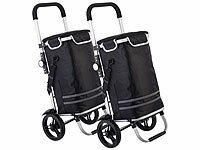 Xcase Einkaufstrolley faltbar, Einkaufstrolley für Wocheneinkauf