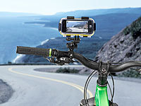 ; iPhones-Befestigungen am Fahrrad-Lenker iPhones-Befestigungen am Fahrrad-Lenker 