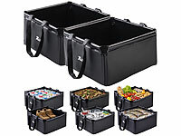 Xcase Faltschüsseln Camping, Faltbare Eimer Camping; Staub- und wasserdichte Mini-Koffer Staub- und wasserdichte Mini-Koffer Staub- und wasserdichte Mini-Koffer 