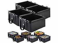 Xcase Falteimer Camping, Faltbarer Eimer Camping; Staub- und wasserdichte Mini-Koffer Staub- und wasserdichte Mini-Koffer Staub- und wasserdichte Mini-Koffer 