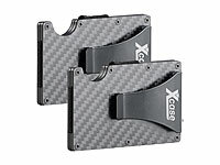 Xcase Karten Geldbeutel, Karten Portemonnaie