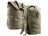 Xcase Rucksack, Canvas-Seesack-Reisetasche, BW Seesack