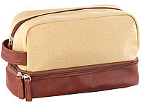 Xcase Kulturtasche, Kulturtasche mit Fächern, Waschtasche