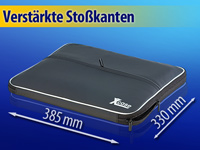 Xcase Notebook-Tasche "Leather" 15"; Notebooktaschen, Schutzhüllen für Tablet-PCs 