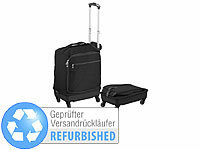 Xcase Handgepäckkoffer, Falt-Koffer, Koffer ultraleicht