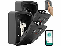 Xcase Aluminium-Schlüsselsafe, Schlüsselsafe elektronisch